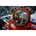DBK Special Parts (Ducabike) Clear Wet Clutch Cover for the Ducati Panigale 1299/1199/959 Superleggera (and 899 too with modification) DBK Special Parts (Ducabike) Clear Wet Clutch Cover for the Ducati Panigale 1299/1199/959 Superleggera (and 899 too with modification)