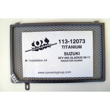 Cox Racing Radiator Guards for the Suzuki SFV650 (09-11)