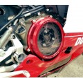 DBK Special Parts (Ducabike) Clear Wet Clutch Cover for the Ducati Panigale 1299/1199/959 Superleggera (and 899 too with modification) DBK Special Parts (Ducabike) Clear Wet Clutch Cover for the Ducati Panigale 1299/1199/959 Superleggera (and 899 too with modification)