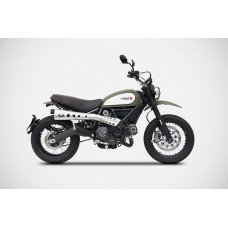 ZARD High Mount Limited Editon Full Kit Exhaust for Ducati Scrambler ZARD High Mount Limited Editon Full Kit Exhaust for Ducati Scrambler
