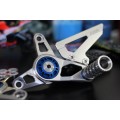 AEM FACTORY - Adjustable Billet Rearsets for Mv agusta F4/B4 models w/ Colored Eccentric AEM FACTORY - Adjustable Billet Rearsets for Mv agusta F4/B4 models w/ Colored Eccentric