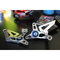 AEM FACTORY - Adjustable Billet Rearsets for Mv agusta F4/B4 models w/ Colored Eccentric AEM FACTORY - Adjustable Billet Rearsets for Mv agusta F4/B4 models w/ Colored Eccentric