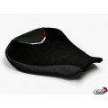 LUIMOTO (Team Italia Suede) Rider Seat Cover for the MV AGUSTA F4 (2010+) LUIMOTO (Team Italia Suede) Rider Seat Cover for the MV AGUSTA F4 (2010+)