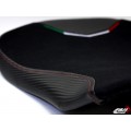 LUIMOTO (Team Italia Suede) Rider Seat Cover for the MV AGUSTA F4 (2010+) LUIMOTO (Team Italia Suede) Rider Seat Cover for the MV AGUSTA F4 (2010+)
