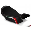 LUIMOTO (Team Italia Suede) Rider Seat Cover for the MV AGUSTA BRUTALE 750 910R 1078RR (01-12) LUIMOTO (Team Italia Suede) Rider Seat Cover for the MV AGUSTA BRUTALE 750 910R 1078RR (01-12)
