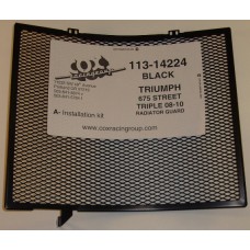Cox Racing Radiator Guards for the Triumph 675 Street Triple (08-13)