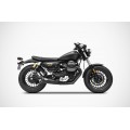 ZARD 'BIG' Dual Slip-on Exhaust for Moto Guzzi V9 Bobber & Roamer ZARD 'BIG' Dual Slip-on Exhaust for Moto Guzzi V9 Bobber & Roamer