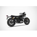 ZARD 'BIG' Dual Slip-on Exhaust for Moto Guzzi V9 Bobber & Roamer ZARD 'BIG' Dual Slip-on Exhaust for Moto Guzzi V9 Bobber & Roamer