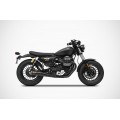 ZARD 'SLIM' Dual Slip-on Exhaust for Moto Guzzi V9 Bobber & Roamer ZARD 'SLIM' Dual Slip-on Exhaust for Moto Guzzi V9 Bobber & Roamer