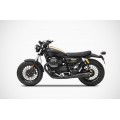 ZARD 'SLIM' Dual Slip-on Exhaust for Moto Guzzi V9 Bobber & Roamer ZARD 'SLIM' Dual Slip-on Exhaust for Moto Guzzi V9 Bobber & Roamer