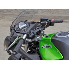 WOODCRAFT Kawasaki Ninja 650/650R Clipon Adapter Plate w/ Bars