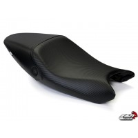 LUIMOTO (Baseline) Rider Seat Cover for the DUCATI MONSTER 1100 / 796 / 795 / 696