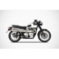 ZARD 2-2 High Mount Full Exhaust System for the Bonneville T-120 (2016+) ZARD 2-2 High Mount Full Exhaust System for the Bonneville T-120 (2016+)