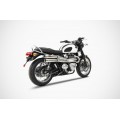 ZARD 2-2 High Mount Full Exhaust System for the Bonneville T-120 (2016+) ZARD 2-2 High Mount Full Exhaust System for the Bonneville T-120 (2016+)
