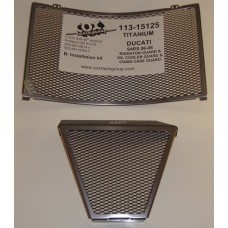 Cox Racing Radiator Guards for the Ducati Monster S4RS / S4RT (06-08)