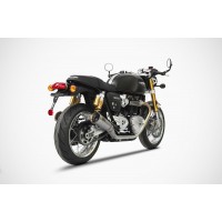 ZARD Slip-ons for the Triumph Thruxton 1200 / R (16-21) ZARD Slip-ons for the Triumph Thruxton 1200 / R (16-21)
