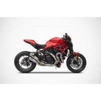 ZARD Full 2-1-2 Exhaust for 2016+ Ducati Monster 1200 R and 2017+ Monster 1200 / S ZARD Full 2-1-2 Exhaust for 2016+ Ducati Monster 1200 R and 2017+ Monster 1200 / S