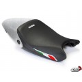LUIMOTO Team Italia Rider Seat Cover for the DUCATI MONSTER 1100 / 796 / 795 / 696 LUIMOTO Team Italia Rider Seat Cover for the DUCATI MONSTER 1100 / 796 / 795 / 696