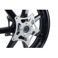BST Panther TEK 7 Spoke Carbon Fiber Front Wheel for the BMW R nineT (2014-2016) - w/ Rotor mounted ABS ring - 3.5 x 17