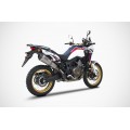 ZARD 2-1 Full Exhaust With Conical Muffler for Honda Africa Twin 1000 (2016+)