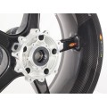 BST Twin TEK 5 Spoke Carbon Fiber Rear Wheel for the Yamaha V-Max (2009+) - 8.0 x 18