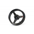 BST Diamond TEK 3 Spoke Carbon Fiber Front Wheel for the Honda Grom (14-17) - 2.5 x 12