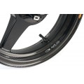 BST Diamond TEK 3 Spoke Carbon Fiber Front Wheel for the Kawasaki Z125 Pro - 2.75 x 12