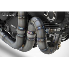 ZARD Racing SNAKE WELDED Exhaust Header kit for all Low Mount Slip-ons for Ducati Scrambler 800 and Monster 797