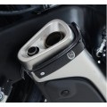 R&G Racing Exhaust Protector (Can Cover) Hexagonal shape for Honda CBR125R '11-'13  CBR250R '11-'14  CB600 '11-'13  CBR600F '11-'13  CBR1000RR '08-'15  Suzuki GSX-R600 '11-'15  GSX-R750 '11-'15  & Aprilia V4