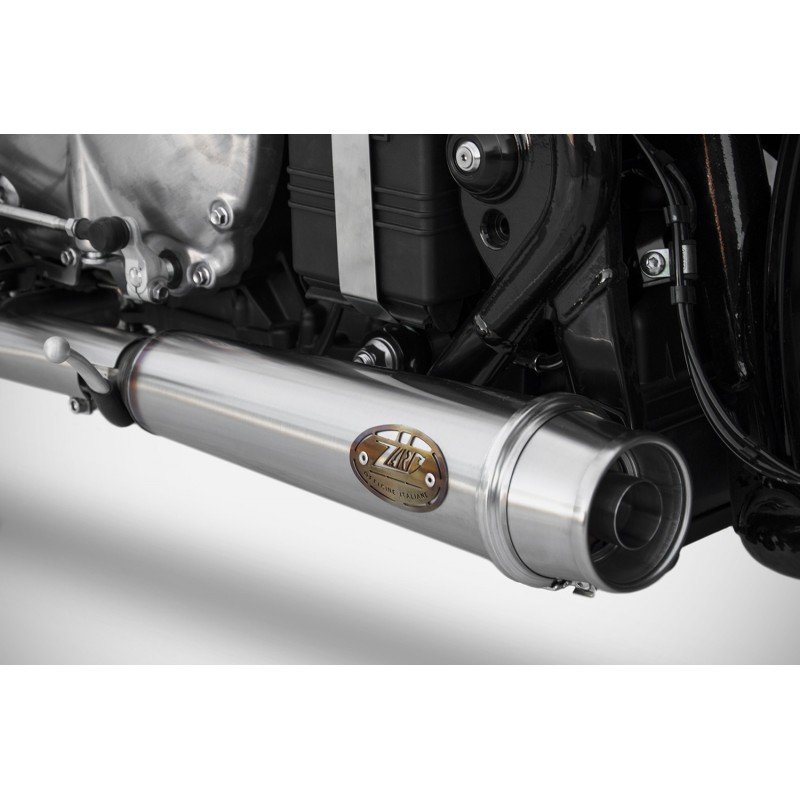 ZARD Low Stainless Slipons for Triumph Bobber