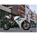 LUIMOTO (Sport) Rider Seat Covers for the Triumph DAYTONA 675 (06-12) LUIMOTO (Sport) Rider Seat Covers for the Triumph DAYTONA 675 (06-12)