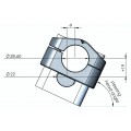 Gilles 1D.GT Handlebar Risers Gilles 1D.GT Handlebar Risers