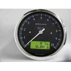 Motogadget ChronoClassic 10K RPM - Green LCD (MSC)