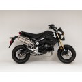 Hindle Exhaust for Honda Grom (13-16) with Evolution Carbon Fiber Muffler w/ Carbon Tip