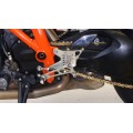 Attack Performance Rearsets For KTM 1290 Super Duke (2014+) Attack Performance Rearsets For KTM 1290 Super Duke (2014+)