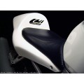 LUIMOTO (Baseline) Rider Seat Covers for the YAMAHA YZF-R6 (99-02)