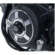 R&G Racing Engine Case Slider LHS only  brushed aluminium Ducati Scrambler