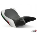 LUIMOTO (Team Italia) Rider Seat Cover for the DUCATI MULTISTRADA 1200 (12-14)