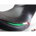 LUIMOTO (Team Italia) Rider Seat Cover for the DUCATI MULTISTRADA 1200 (12-14)