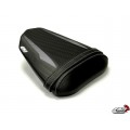 LUIMOTO (Raven Edition) Passenger Seat Covers for the YAMAHA YZF-R6 (08-16)