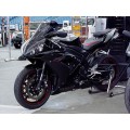 LUIMOTO Raven Edition Rider Seat Covers for the YAMAHA R1 (04-06)