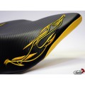 LUIMOTO Flame Edition Rider Seat Cover for the YAMAHA R1 (09-14) LUIMOTO Flame Edition Rider Seat Cover for the YAMAHA R1 (09-14)