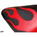 LUIMOTO (Flame) Rider Seat Covers for the HONDA CBR900RR (92-99)