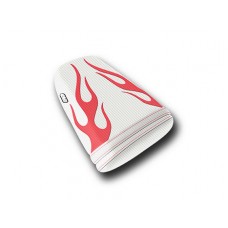 LUIMOTO (Flame) Passenger Seat Covers for the HONDA CBR900RR (92-99)