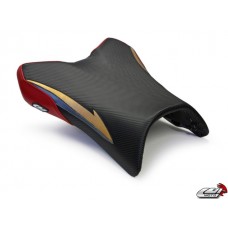 LUIMOTO (Raven Edition) Rider Seat Covers for the YAMAHA FZ1 (06-15)