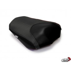 LUIMOTO (Raven Edition) Passenger Seat Covers for the YAMAHA FZ1 (06-15)