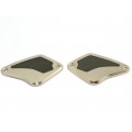 DBK Special Parts (Ducabike) Billet Front Brake & Clutch Reservoir Caps for the Ducati Diavel / XDiavel