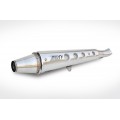 ZARD Low Mount Cone style Exhaust for Triumph Bonneville, Thruxton, and Scrambler ZARD Low Mount Cone style Exhaust for Triumph Bonneville, Thruxton, and Scrambler