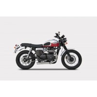 ZARD 'CROSS' Conical Exhaust for Triumph Scrambler Thruxton and Bonneville ZARD 'CROSS' Conical Exhaust for Triumph Scrambler Thruxton and Bonneville