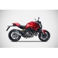 ZARD Slip-on Exhaust for Ducati Monster 821